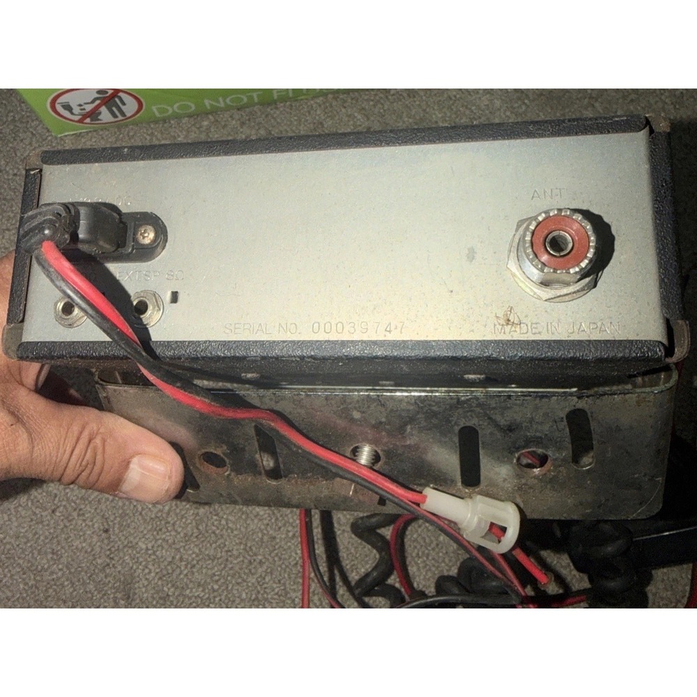 General Electric 40 Channel PLL System 3-5801A 3-5811B W/ Mic CB Radios Untested - Picture 5 of 6